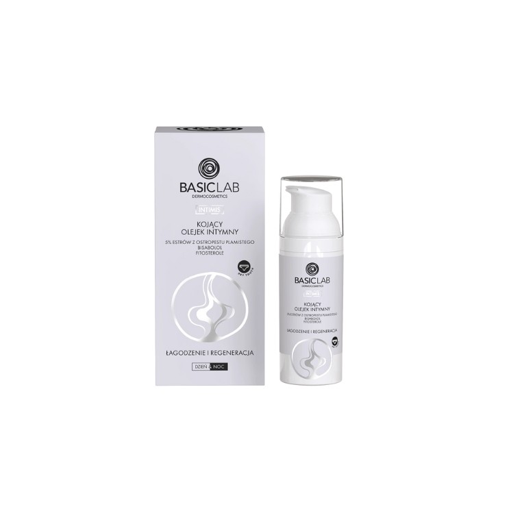 Huile intime apaisante BasicLab Intimis 50 ml
