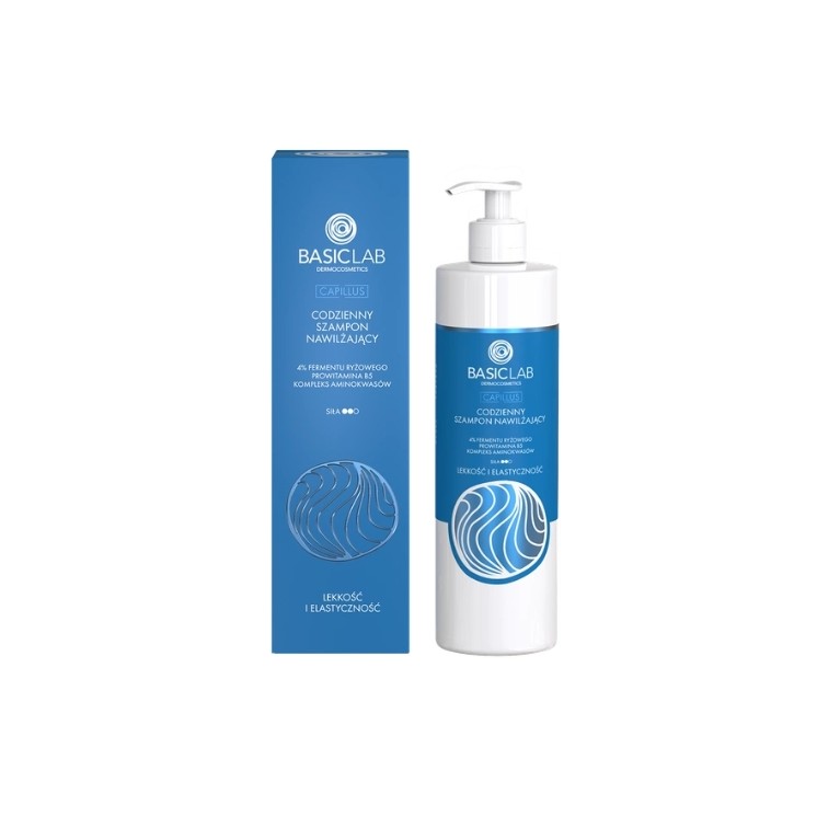 Shampooing hydratant quotidien BasicLab Capillus 300 ml