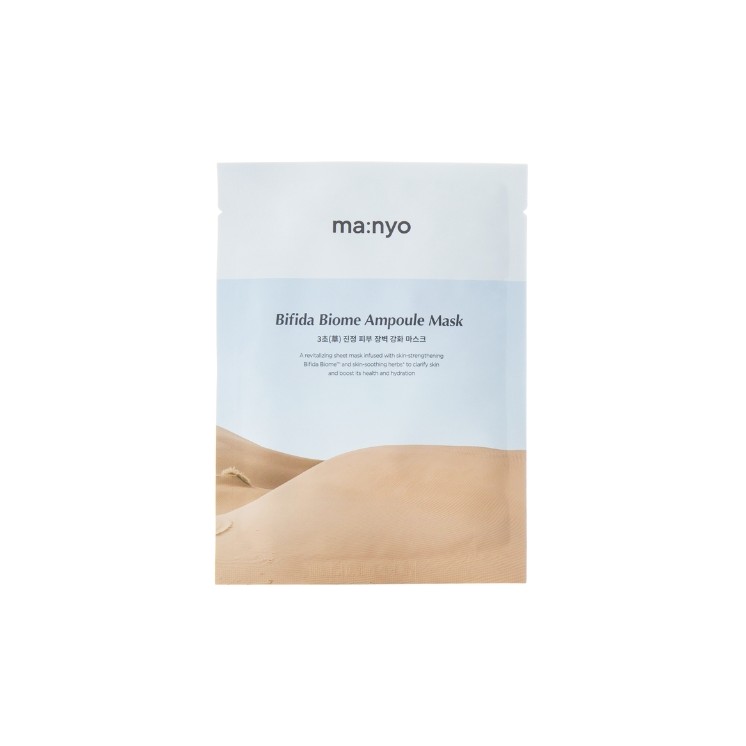 Ma:nyo Bifida Biome Ampoule Mask Masque en feuille revitalisant 1 pièce/30 g