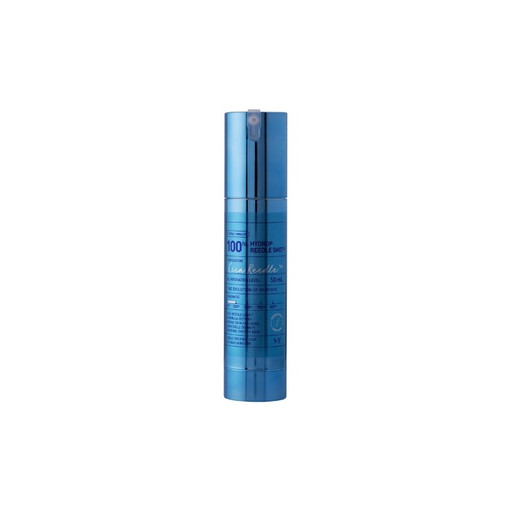 VT Cosmetics Hydrop Reedle Shot 100hL Booster hydratant pour le visage à micro-aiguilles 50 ml