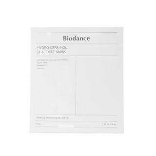 Biodance Hydro Cera-nol Coffret de Masques Visage Hydratants au Collagène 4 pièces 34 g