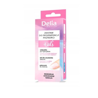 Kit de régénération des ongles 3 en 1 Delia Perfect Nails