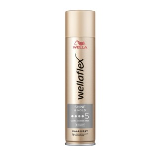 Wellaflex Lakier do włosów Shiny & Hold /5/ 250 ml