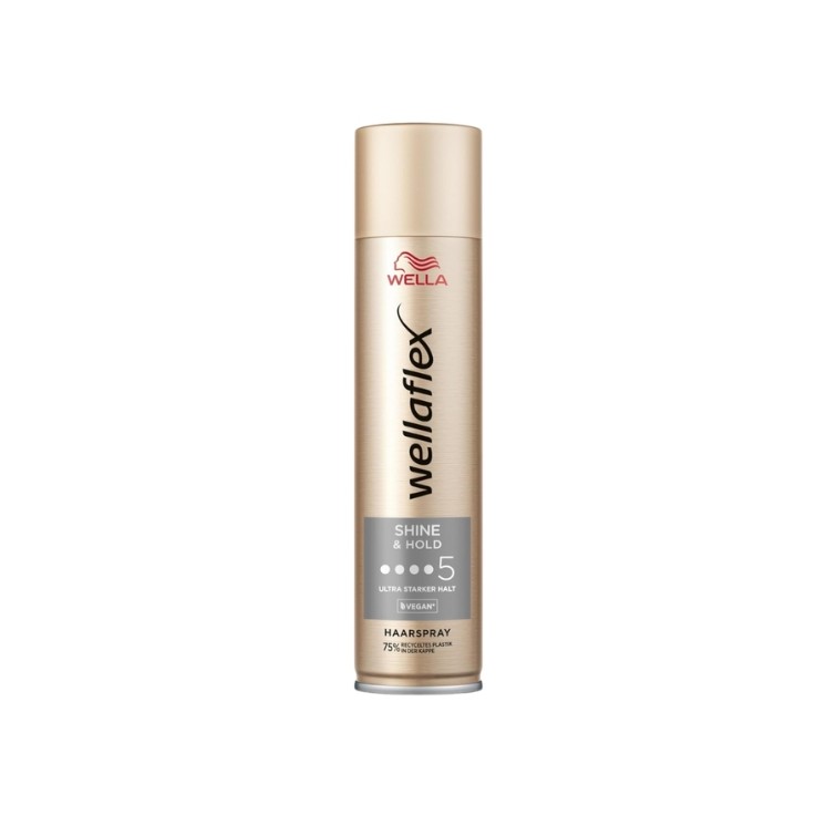 Wellaflex Lakier do włosów Shiny & Hold /5/ 250 ml