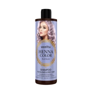 Шампунь Venita Henna Color Platinum для blond та сивого волосся 300 мл