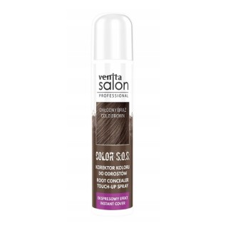 Correcteur de couleur racine Venita Salon Professional Color SOS, brun froid, 75 ml