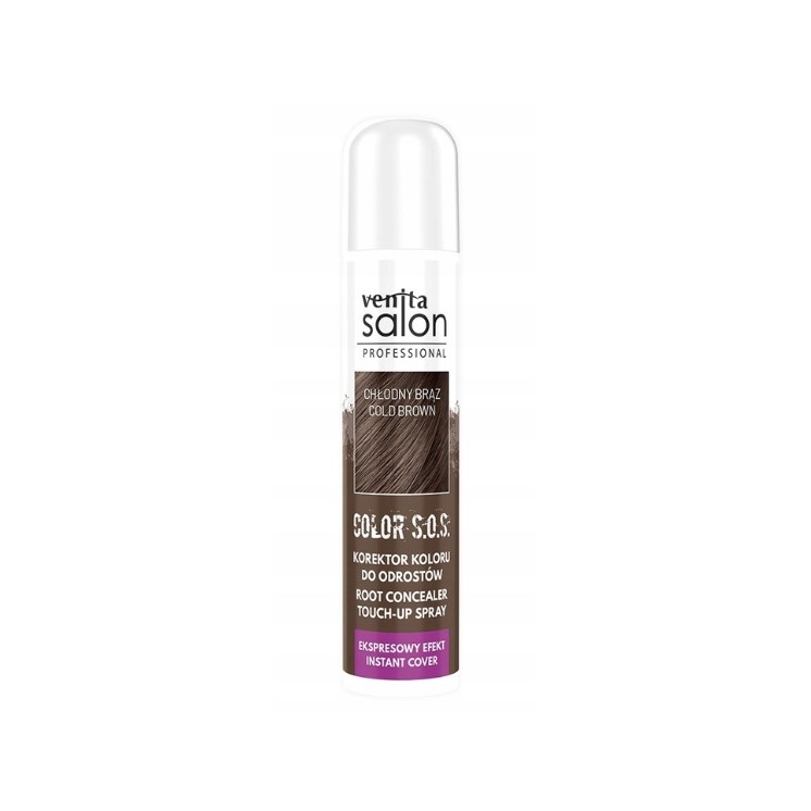 Venita Salon Professional Color SOS Root Color Corrector Cool Brown 75 ml