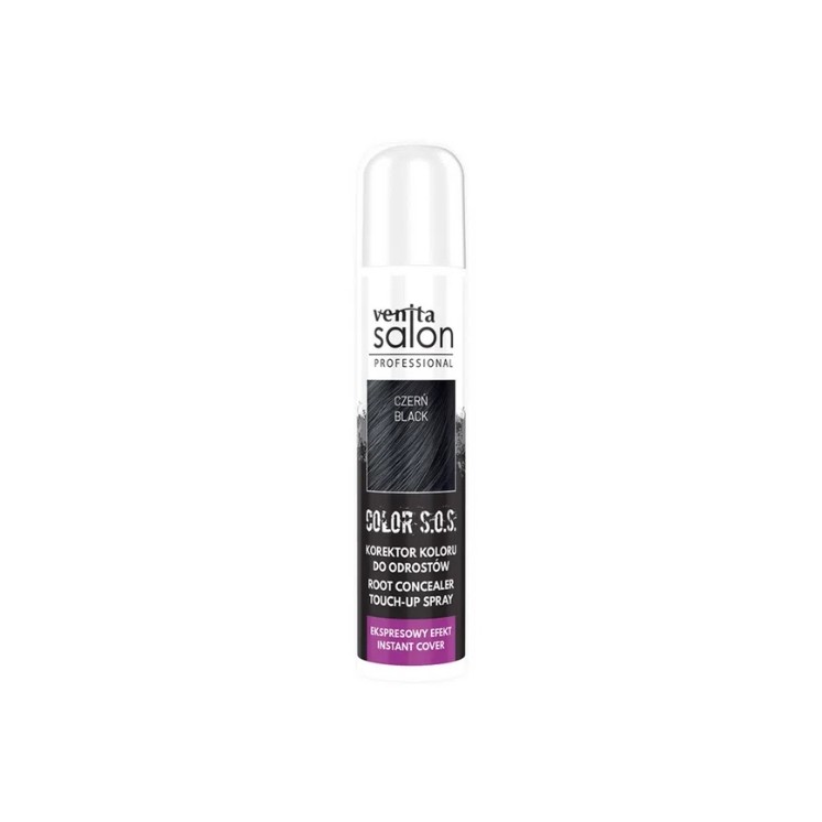 Correcteur de couleur racine Venita Salon Professional Color SOS Noir 75 ml
