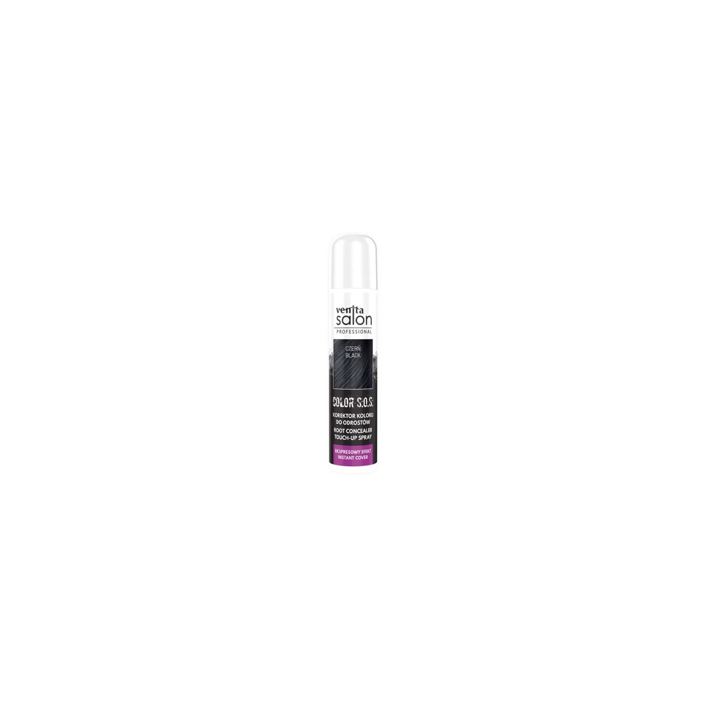 Correcteur de couleur racine Venita Salon Professional Color SOS Noir 75 ml