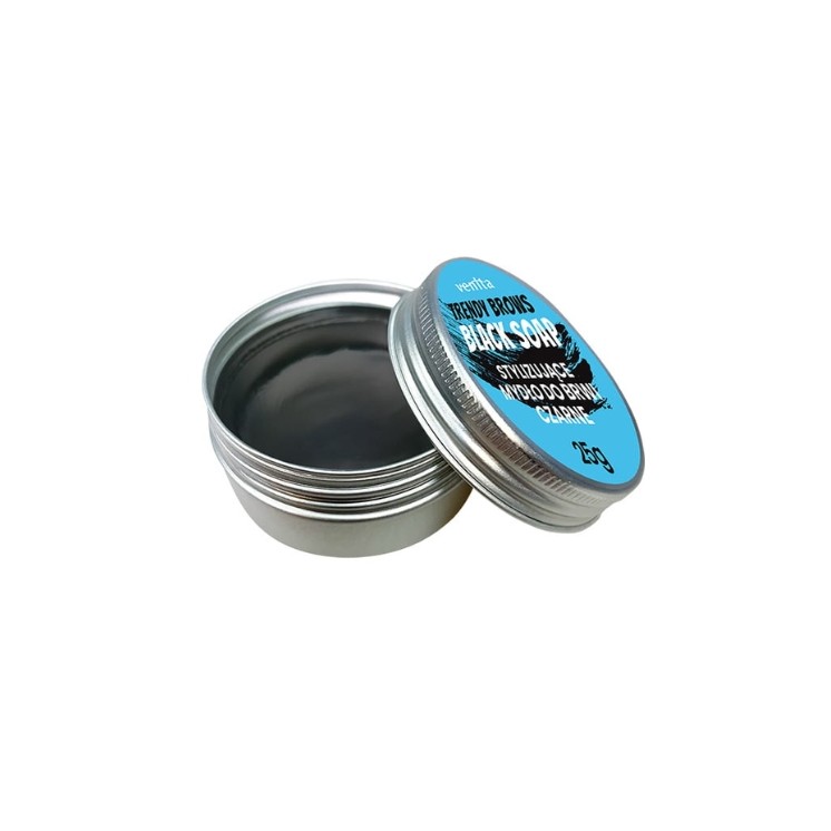 Savon coiffant pour sourcils Venita Trendy Brows Noir 25 g