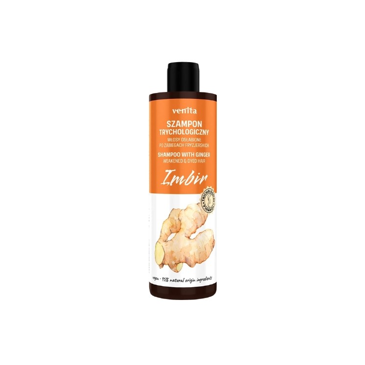 Shampooing capillaire Venita Trichological au gingembre 300 ml