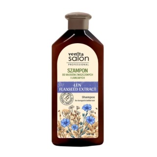 Shampooing Professional au lin Venita Salon 500 ml
