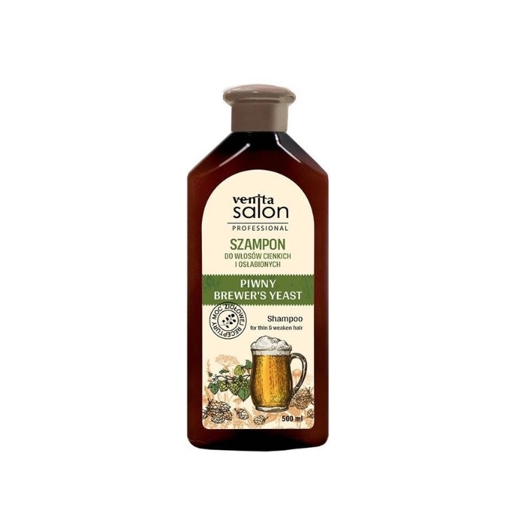 Shampooing Professional à la bière Venita Salon 500 ml
