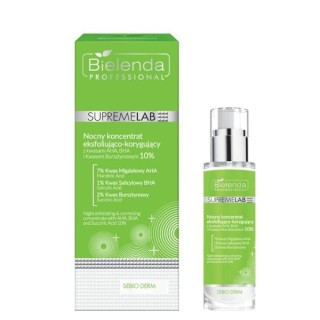 Bielenda Professional SUPREMELAB Sebio Derm Nachtpeeling- und Korrekturkonzentrat 30 ml