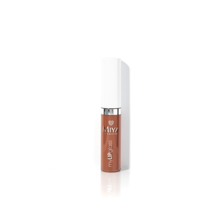 Блиск для губ Miya Cosmetics myLIPgloss Натуральний зволожуючий блиск для губ з оліями, воском та вітамінами, Nude 9 мл
