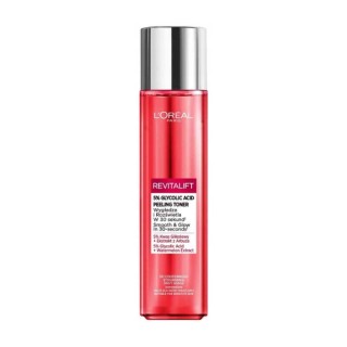 Tonique exfoliant visage L'oreal Revitalift à 5 % d'acide glycolique 180 ml