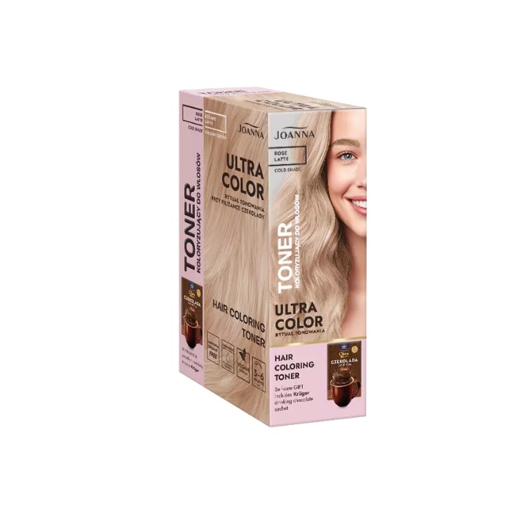 Tonique capillaire Joanna Ultra Color Rose latte 100 g