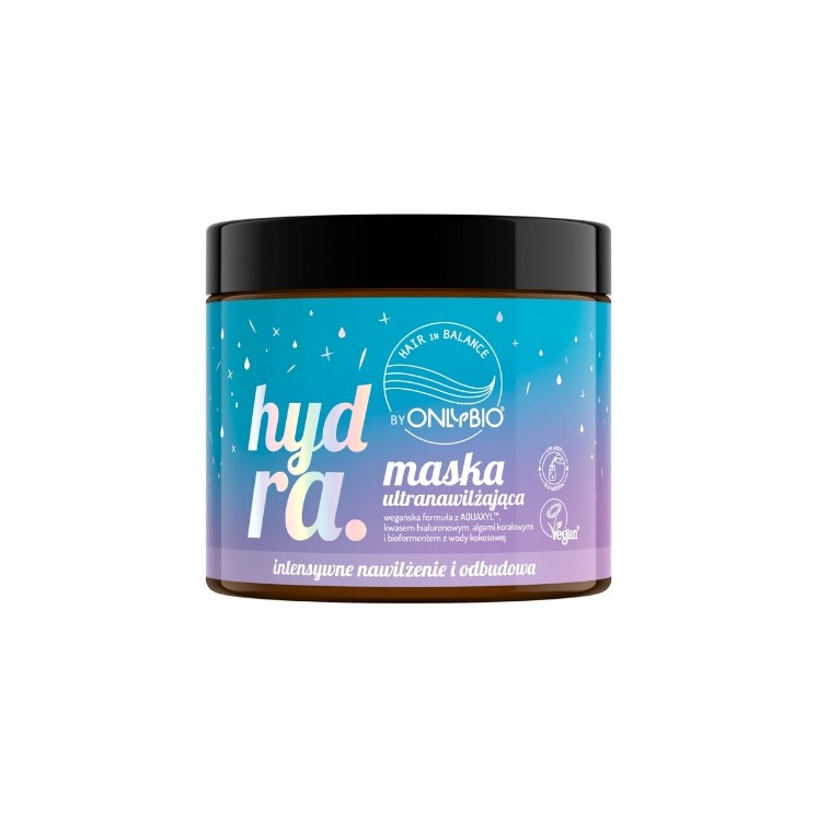 OnlyBio Hair in Balance Hydra Ultra-feuchtigkeitsspendende Haarmaske 400 ml