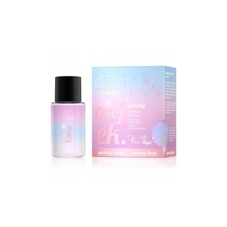 OnlyBio Hair in Balance Huile capillaire perlée à effet illuminateur opalescent 20 ml