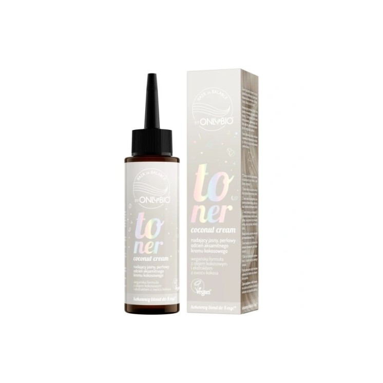 OnlyBio Hair in Balance Tonique capillaire Cream Coconut 100 ml