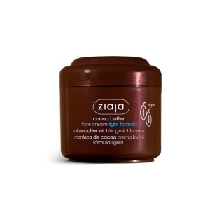 Ziaja Cacaoboter Gezichtscrème Lichte Formule voor Normale en Droge Huid 100 ml