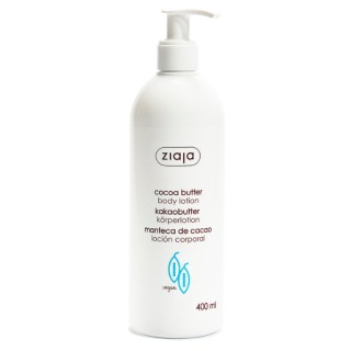 Lait corporel au beurre de cacao Ziaja pour peaux normales, sèches et sensibles 400 ml