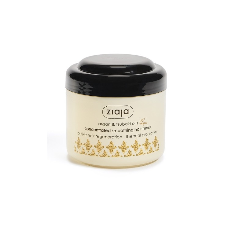 Ziaja Argan Masque capillaire lissant concentré aux huiles d'argan et de tsubaki 200 ml