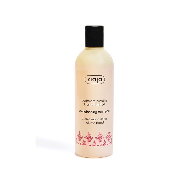 Ziaja Cashmere Strengthening Hair Shampoo Cashmere Treatment with Amaranth Oil 300 ml