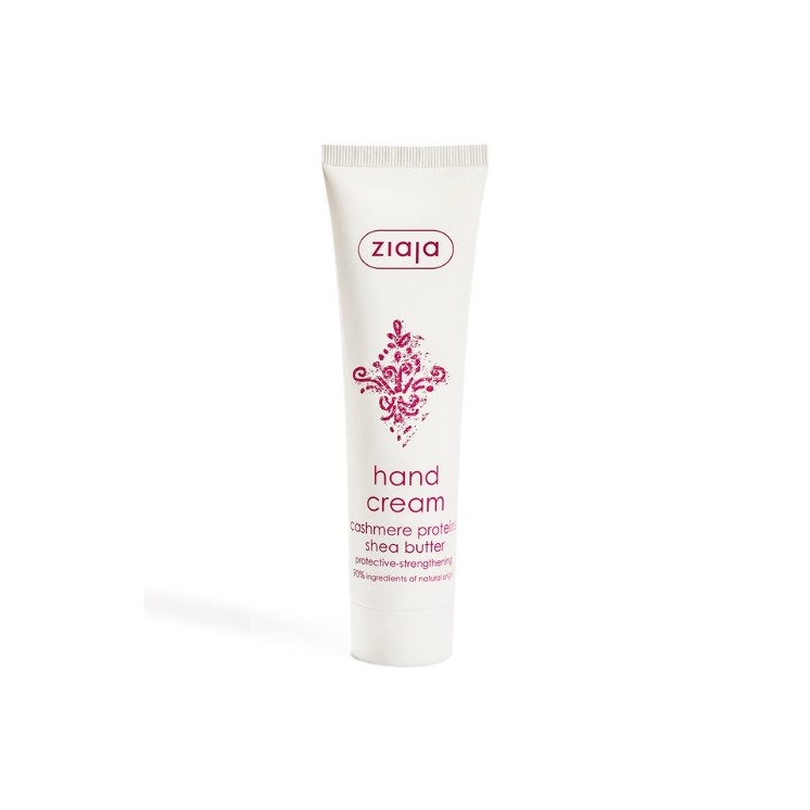 Crème pour les mains Ziaja Cashmere aux protéines de cachemire et au beurre de karité 100 ml