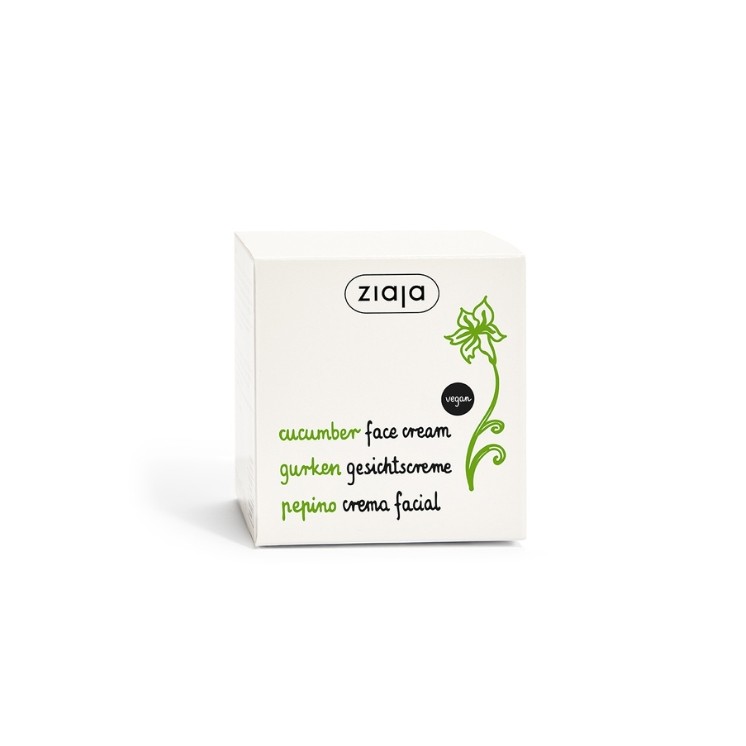 Crème visage au concombre Ziaja 50 ml