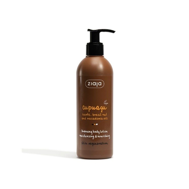 Ziaja Cupuacu Lait corporel hydratant et nourrissant bronzant 300 ml