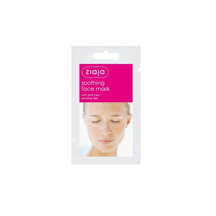 Ziaja Masque visage apaisant à l'argile rose 7 ml