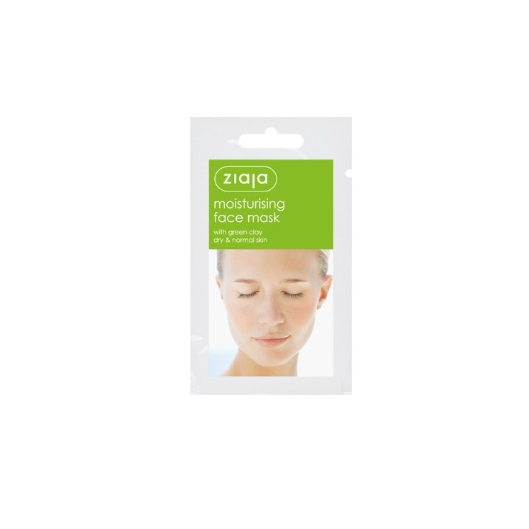 Ziaja Masque visage hydratant à l'argile verte 7 ml