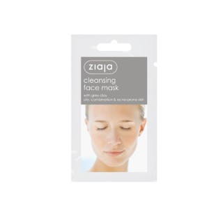 Ziaja Masque nettoyant visage à l'argile grise 7 ml