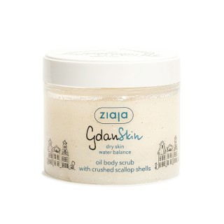 Peeling для тіла Ziaja GdanSkin Oil з подрібненими мушлями 300 мл