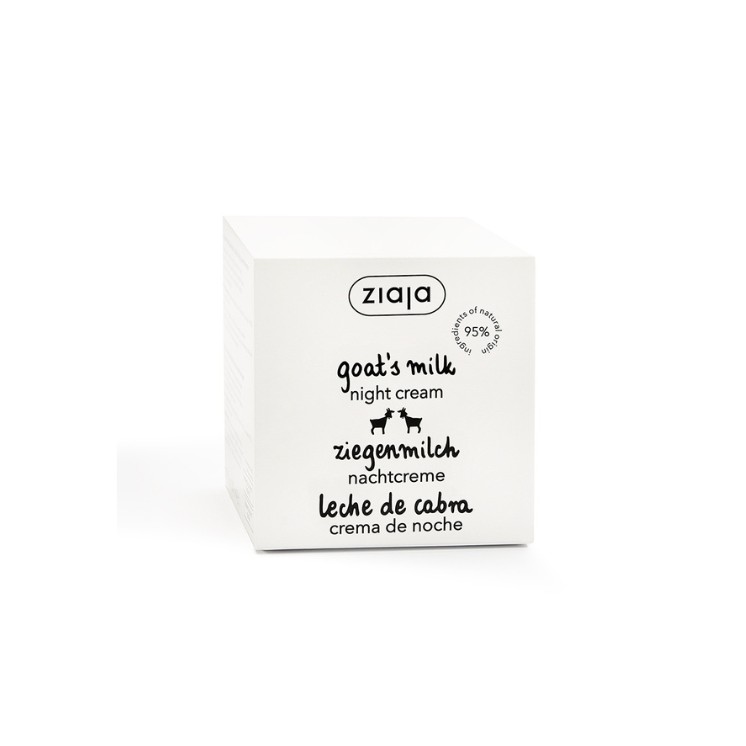 Ziaja Goat Milk Nährende und glättende Nachtgesichtscreme 50 ml