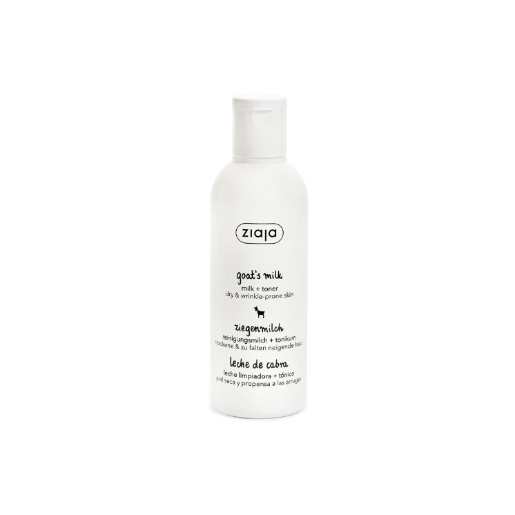 Ziaja Lait de chèvre + lait tonique régénérant 200 ml