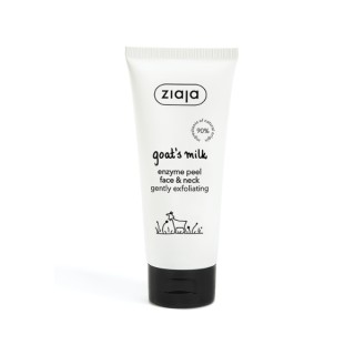 Ziaja geitenmelk enzymatische Peeling voor gezicht en hals, zacht exfoliërend, 75 ml