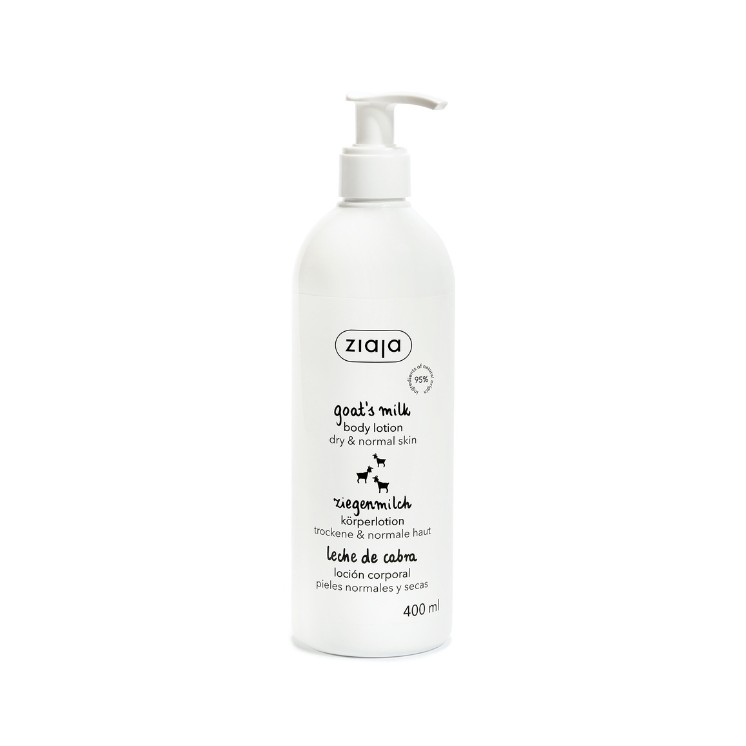 Lait corporel au lait de chèvre Ziaja Régénération lactée 400 ml