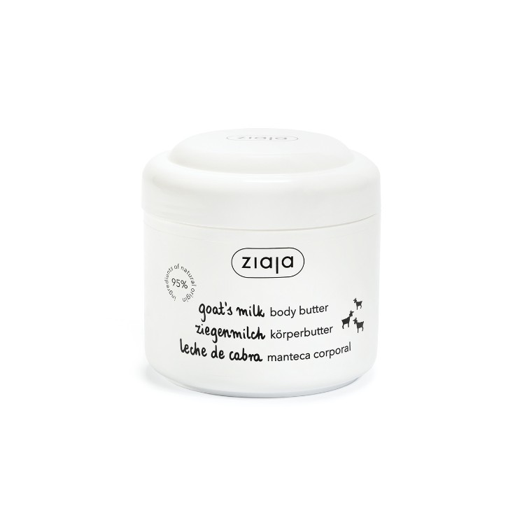 Beurre corporel régénérant au lait de chèvre Ziaja , oméga 3, oméga 6 et vitamine E, 200 ml