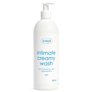 Ziaja Intima Kremowy płyn do higieny intymnej z kwasem laktobionowym 500 ml