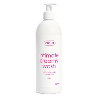 Ziaja Intima Kremowy płyn do higieny intymnej z kwasem mlekowym 500 ml