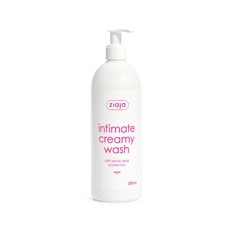 Ziaja Intima Fluide d'hygiène intime crémeux à l'acide lactique 500 ml