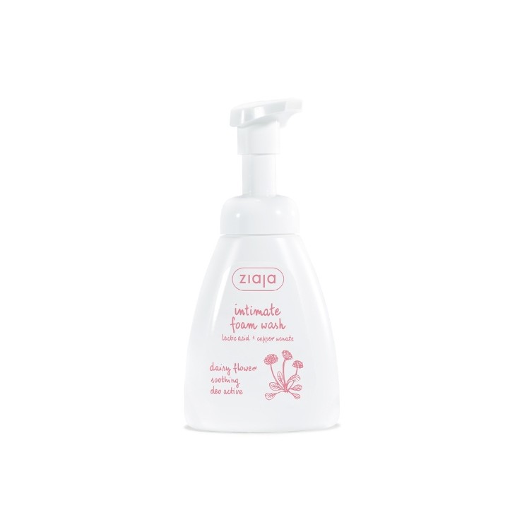 Ziaja Intima Mousse Apaisante pour l'Hygiène Intime Fleur de Marguerite 250 ml