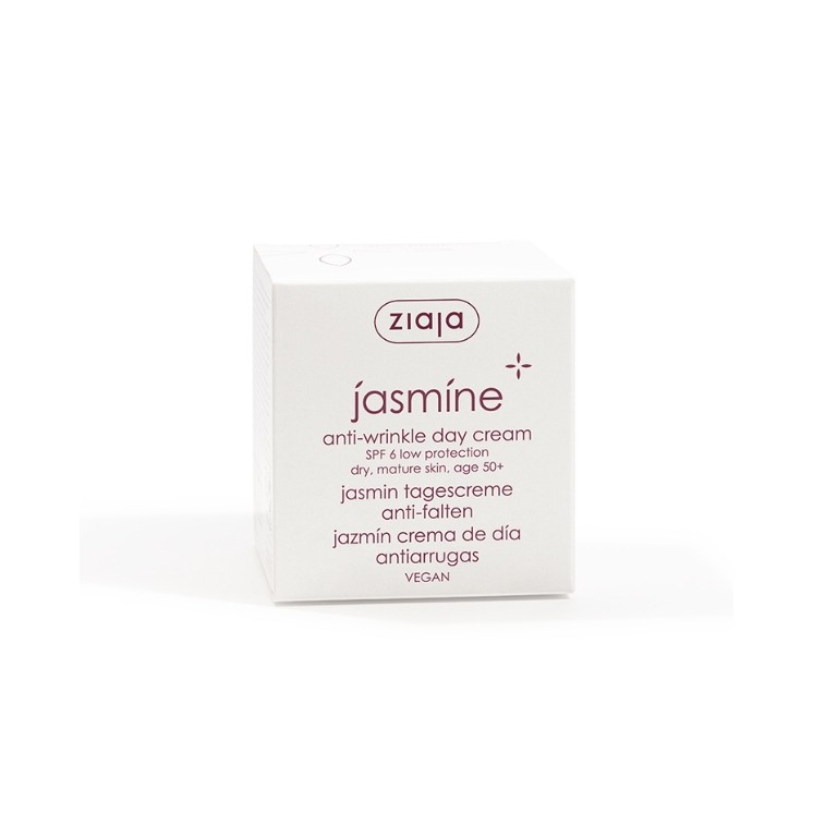 Ziaja Jasmine Anti-wrinkle Day Face Cream SPF6 Low Protection 50 ml