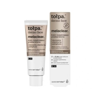 Tołpa Dermo Face Melaclear Crème de Nuit Visage Éclaircissante Décolorations 40 ml