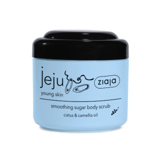 Ziaja Jeju cukrowy Peeling do ciała w czarne kropki 200 ml