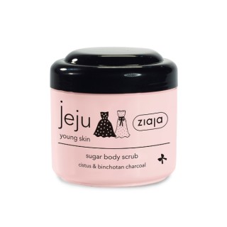 Peeling для тіла Ziaja Jeju з чорним цукром 200 мл
