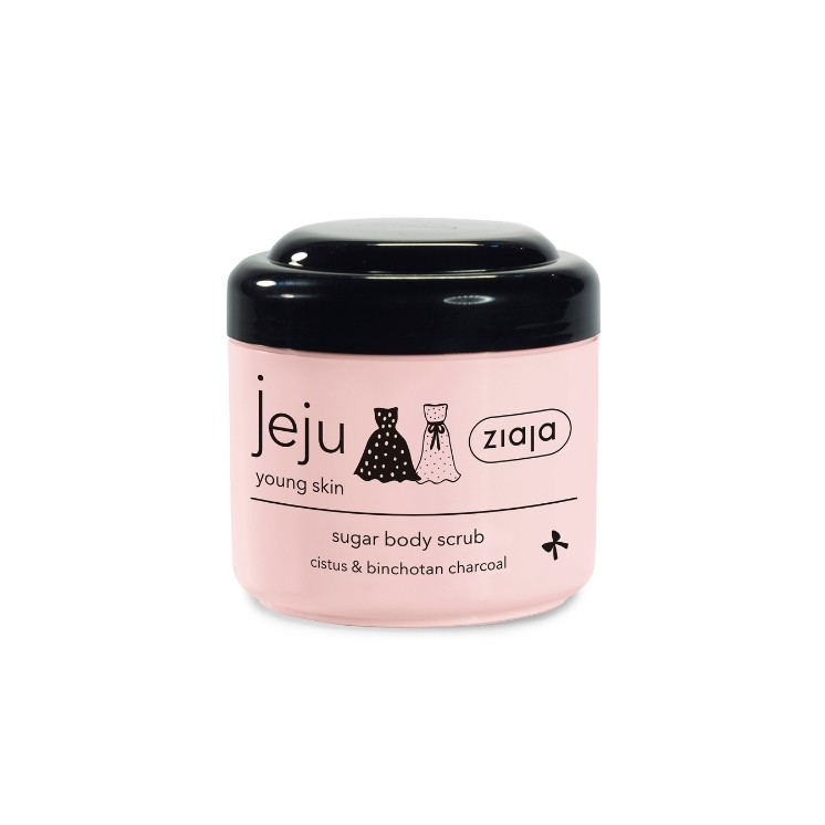 Peeling для тіла Ziaja Jeju з чорним цукром 200 мл