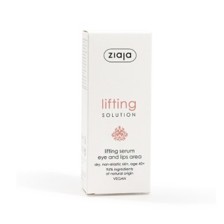 Ziaja Lifting Solution Aktiv Lifting Serum für die Augen- und Lippenpartie 30 ml Ziaja Lifting Solution Aktiv Lifting Serum für die Augen- und Lippenpartie 30 ml